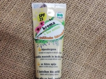 NARAVNA KREMA ZA SONČENJE